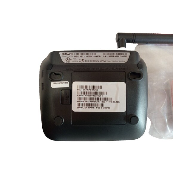 Huawei Model F256VW Verizon Wireless Home Phone Connect Router Color Black - Picture 3 of 8